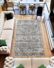 AURORA Rug DESIGN 9913 Grey 2x8 Runner (2'6x7'9")"