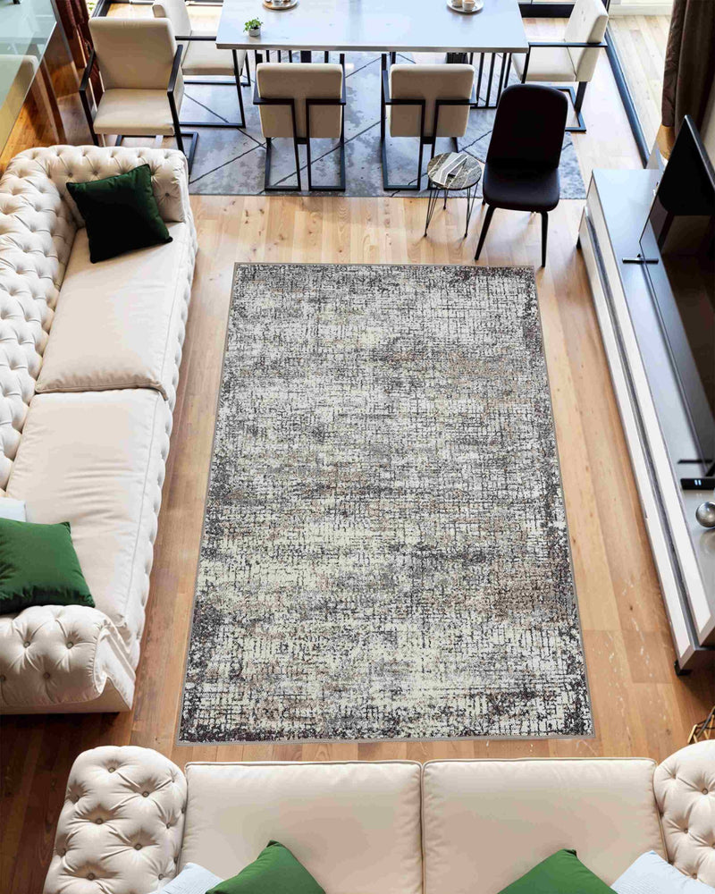 AURORA Rug DESIGN 9915 Grey 8x11 (7'8x10'8")"