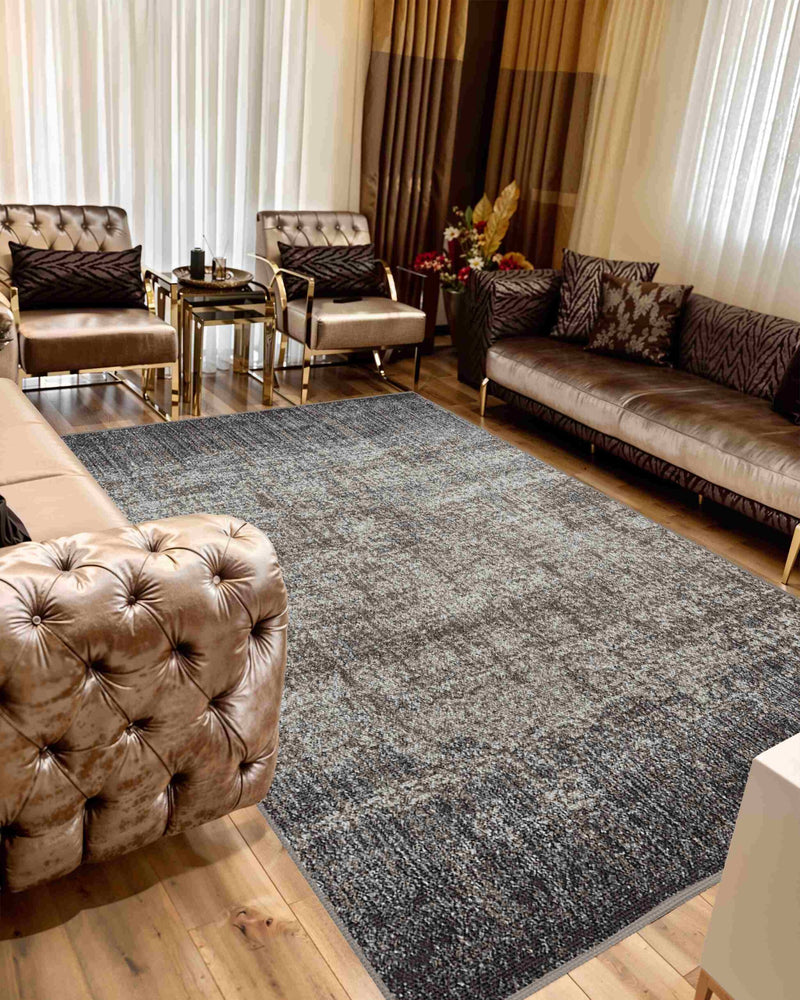 AURORA Rug DESIGN 9916 Grey 10x13 (9'2x12'5")"