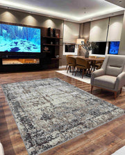 AURORA Rug DESIGN 9918 Grey 8x11 (7'8x10'8")"