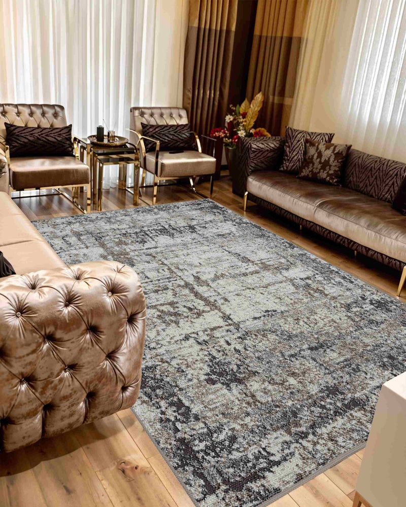 AURORA Rug DESIGN 9918 Grey 10x13 (9'2x12'5")"