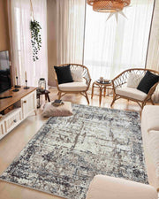 AURORA Rug DESIGN 9918 Grey 2x8 Runner (2'6x7'9")"