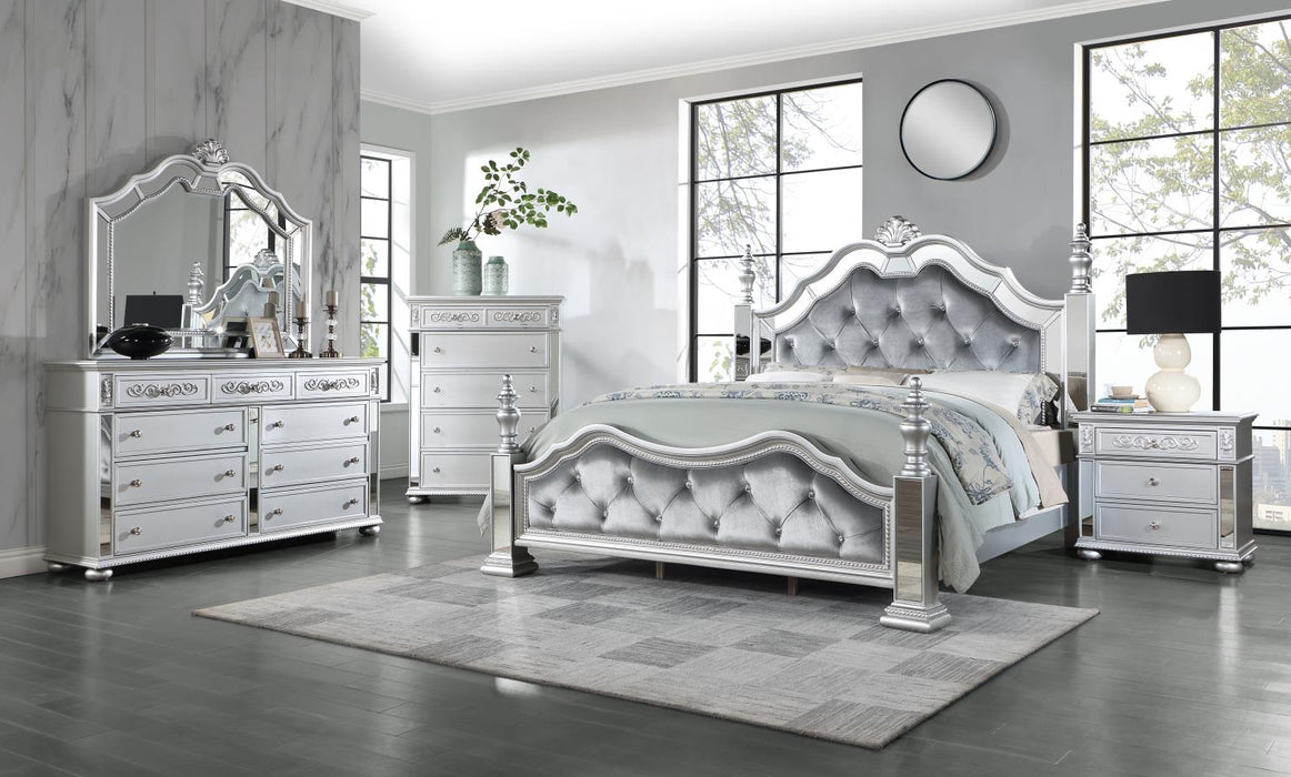 Camille Collection Silver Dresser