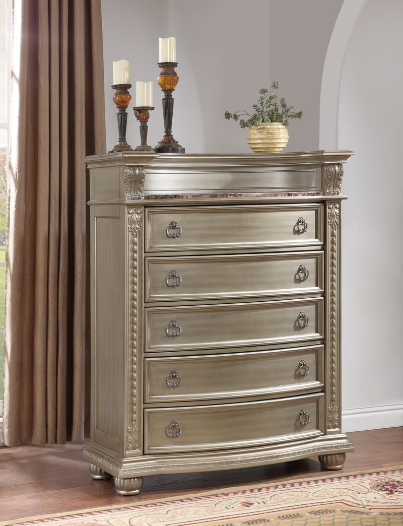 Sully Champagne Bedroom Collection