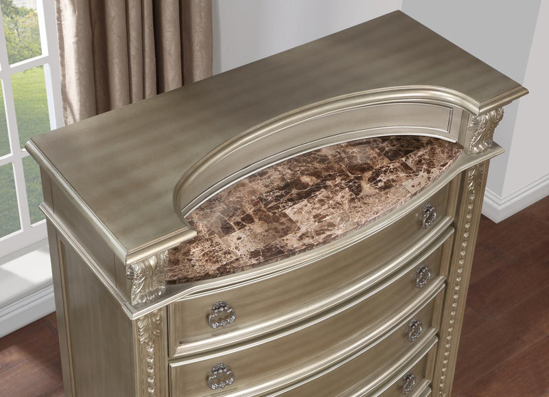 Sully Champagne Bedroom Collection