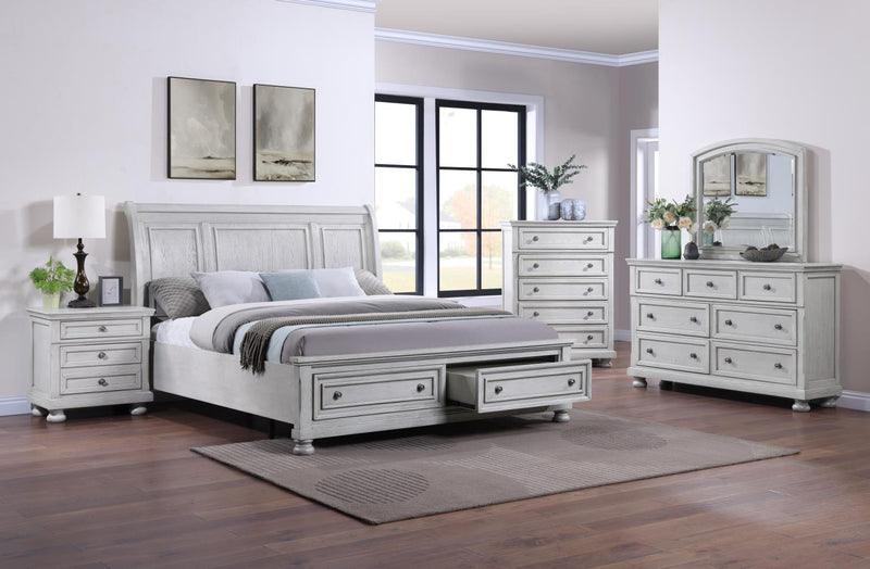 Alexandra White Bedroom Collection