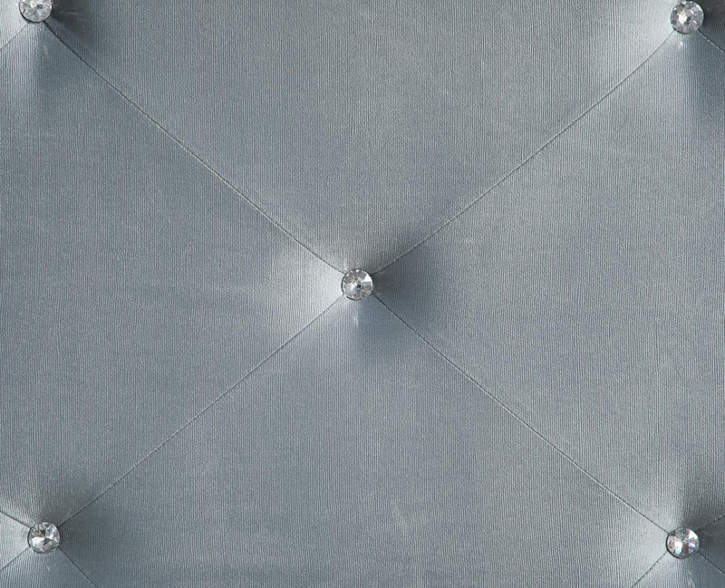 Lizelle Silver Metallic Bedroom Collection