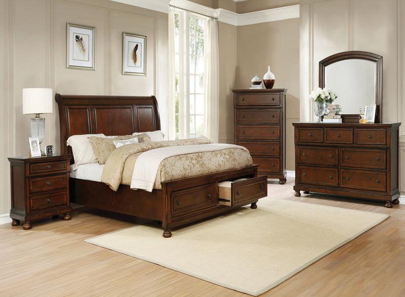 B125N - Nightstand w/ 2 USB Plugs
