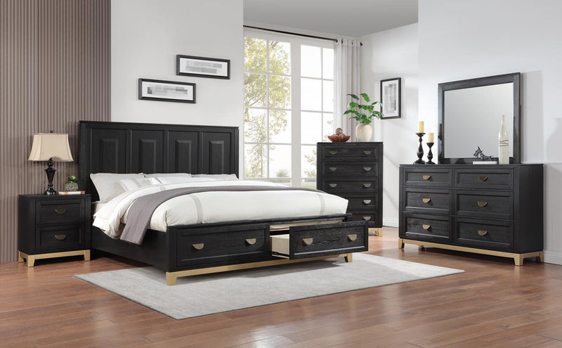 Belmont Black Bedroom Collection