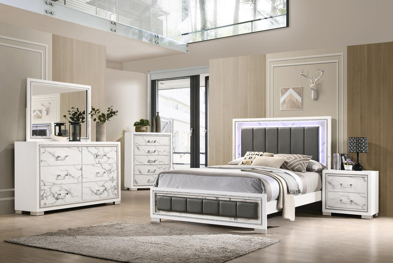 Colección de Dormitorios Cimarosse Blancos