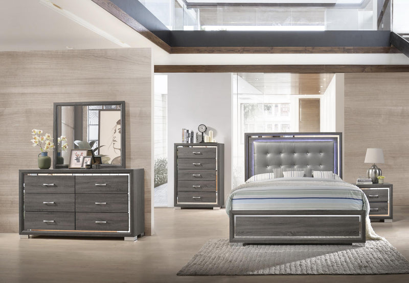 Colección de dormitorio Hanna Gray