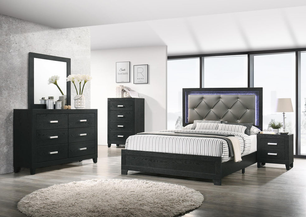 Camilla Black Ebony Bedroom Collection