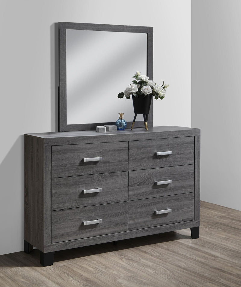 Colección de Dormitorio Camilla Acabado Gris