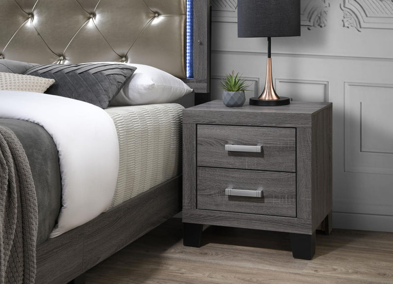 Colección de Dormitorio Camilla Acabado Gris