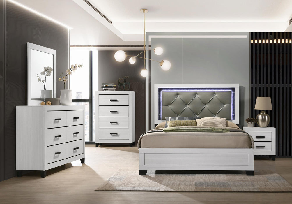 Camilla White Bedroom Collection