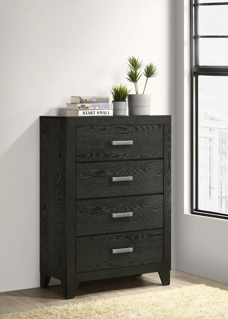 Camilla Black Ebony Bedroom Collection