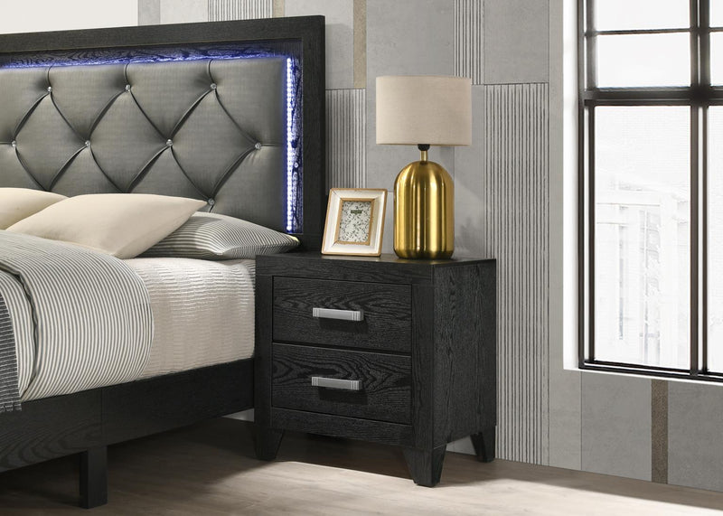 Camilla Black Ebony Bedroom Collection