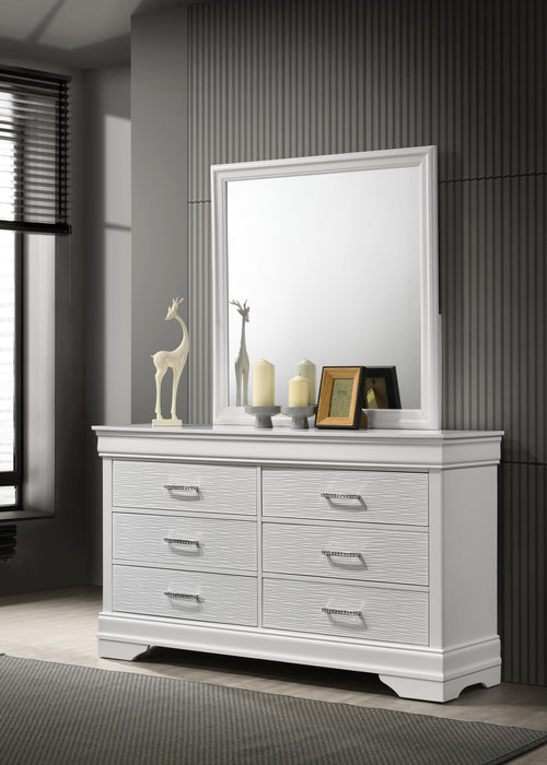 Athy White Bedroom Collection