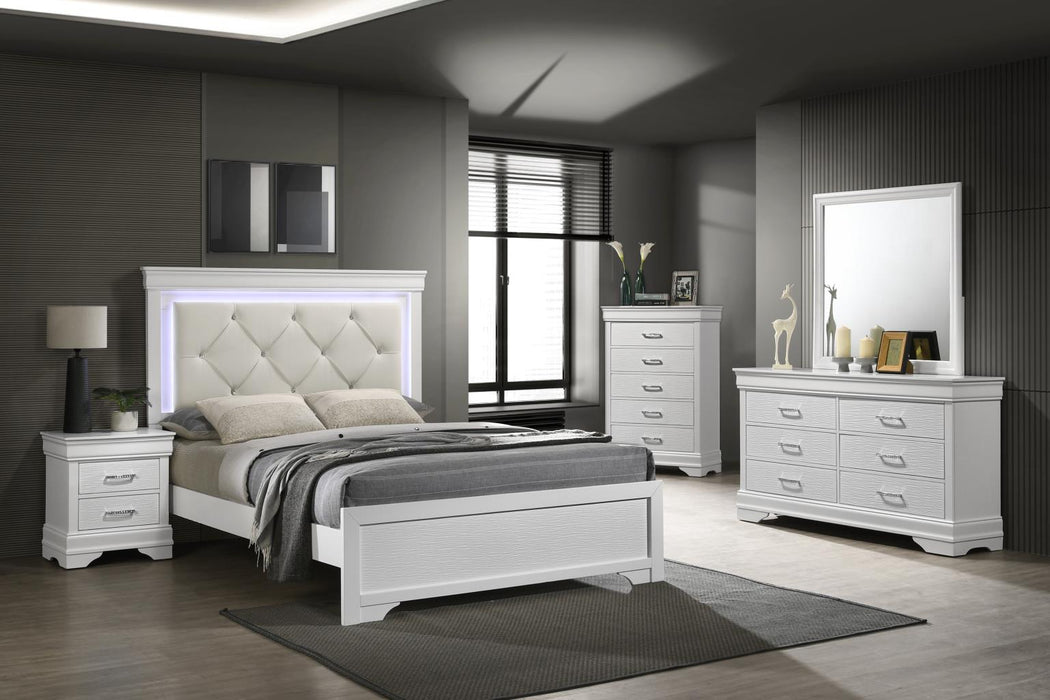 Athy White Bedroom Collection