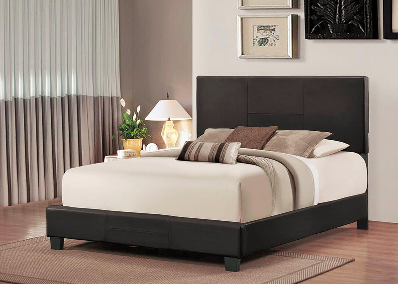 B500 TWIN BED - Brown PU