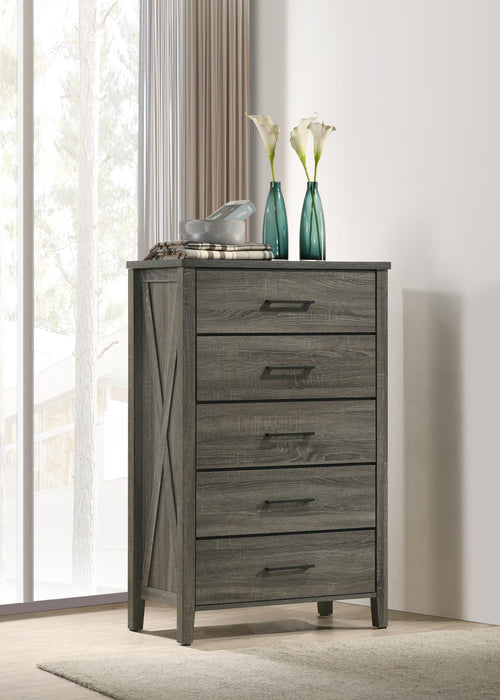 Marley Ash Gray Bedroom Collection