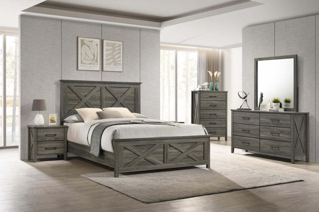 Marley Ash Gray Bedroom Collection