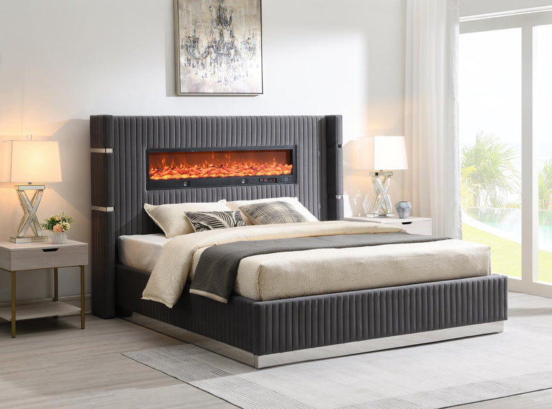 Calypso Gray Bedroom Collection