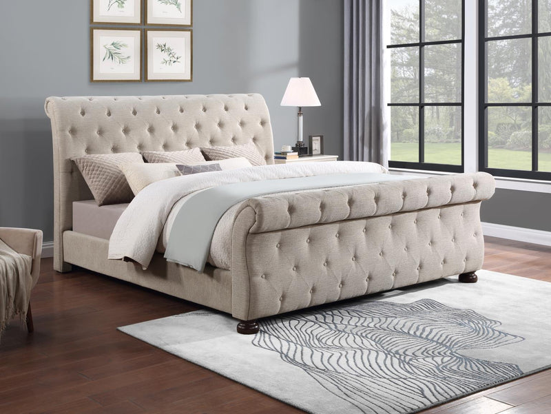 Colección de dormitorio Janley Beige Sleight