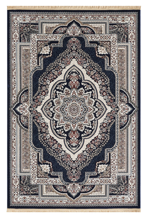 CASABLANCA Rug Design 10026 Navy 8x11 (7'8x10'8")"