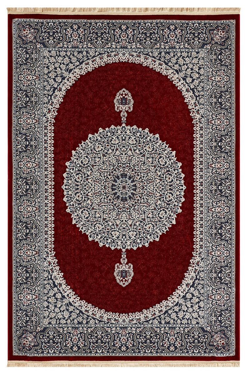 CASABLANCA Rug Design 10027 Red 8x11 (7'8x10'8")"