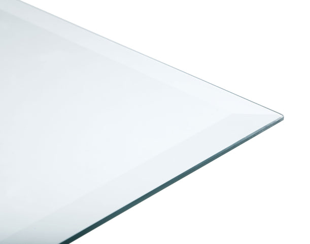 60x36-inch 6mm Rectangular Clear Tempered Glass Top