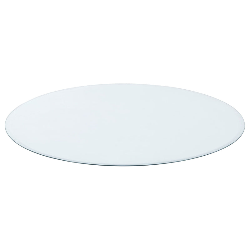 54-inch 10mm Round Clear Tempered Glass Top