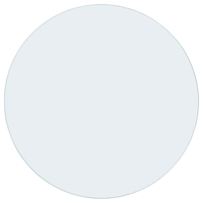 52-inch 12mm Round Clear Tempered Glass Top