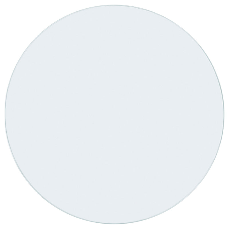 54-inch 10mm Round Clear Tempered Glass Top
