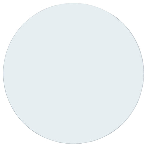 52-inch 12mm Round Clear Tempered Glass Top