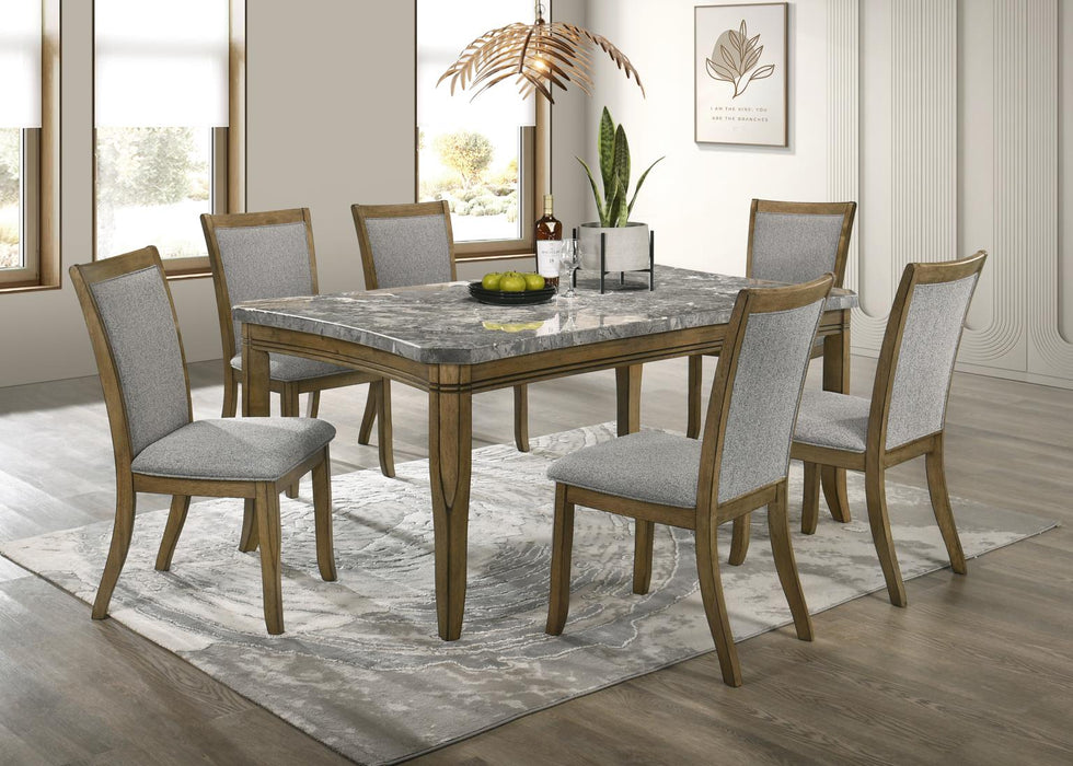 Dining Table & 4 Side Chairs