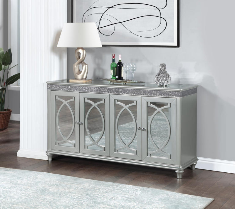 Colección de Comedor Christina Silver Shimmer