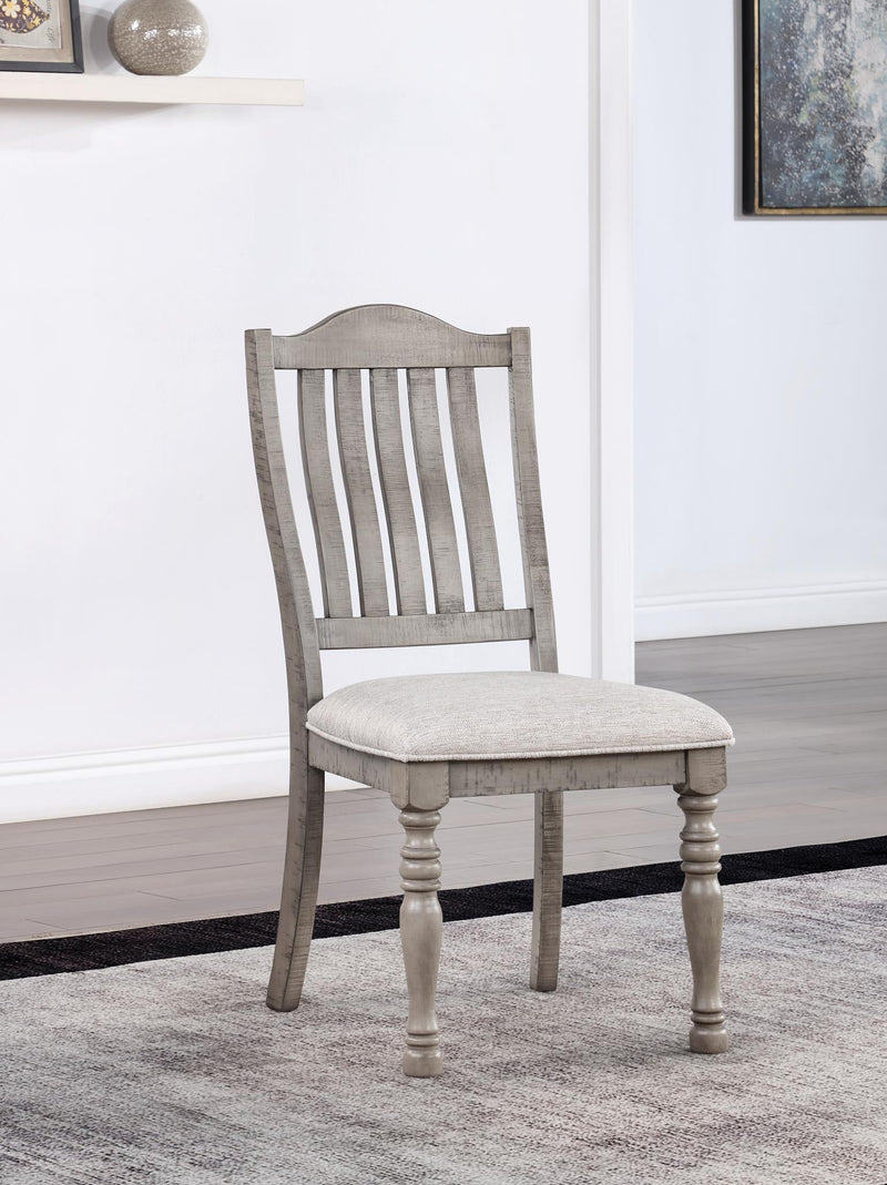 Silla auxiliar gris (2/caja)