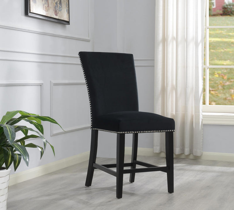 Velvet Counter Chair