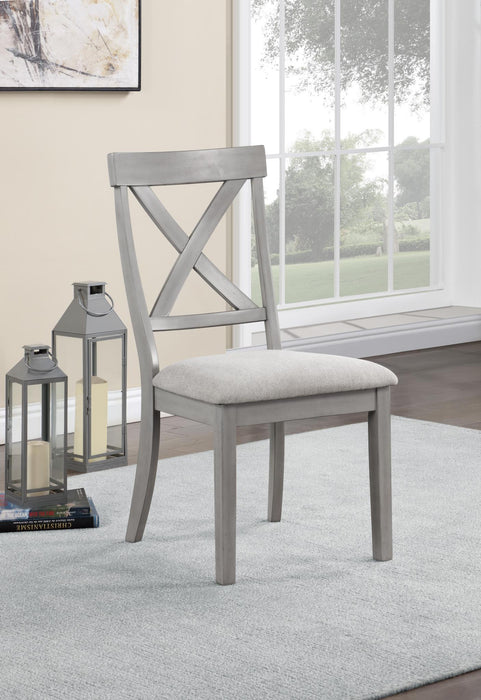United Grey Counter Height Dining Set