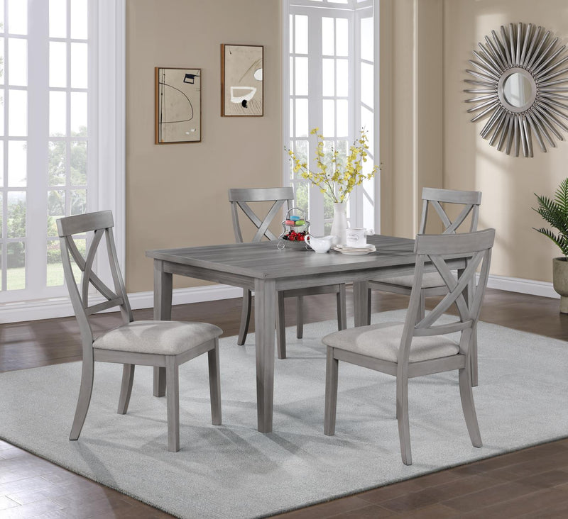 United Grey Counter Height Dining Set