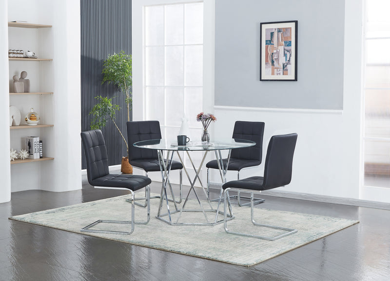 D455SC - Black Chair