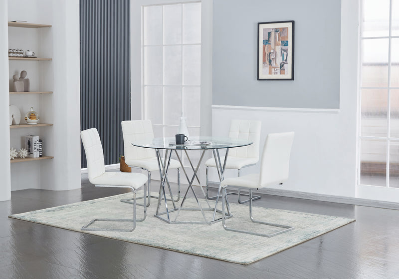 D457SC - White Chair