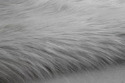 FAUX FUR Rug DOUBLE HEART