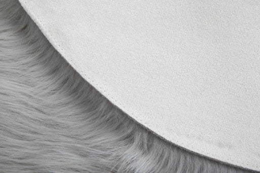 FAUX FUR Rug DOUBLE HEART
