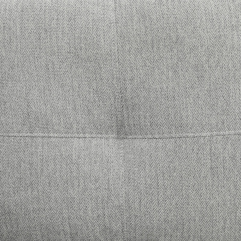 Juego de sofá seccional de 3 piezas de franela blanco roto BE-F121