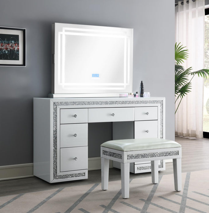 White Wood Vanity (Mirror Sold Seperately)