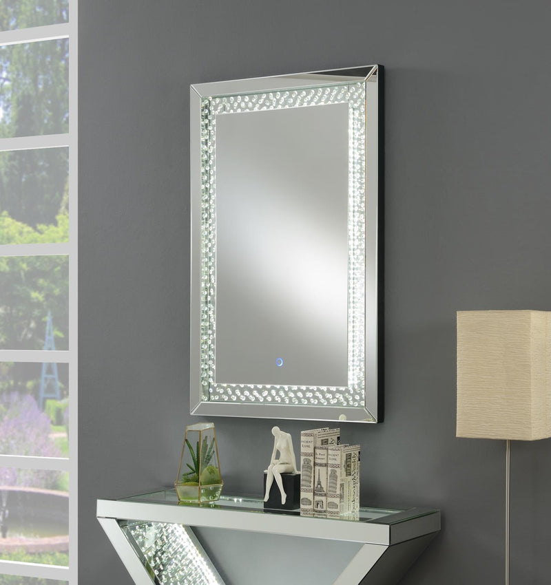 Espejo Glamuroso de Pared con Luces LED