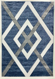 ORION Rug DESIGN 8855 Navy 8x11 (7'8x10'8")"