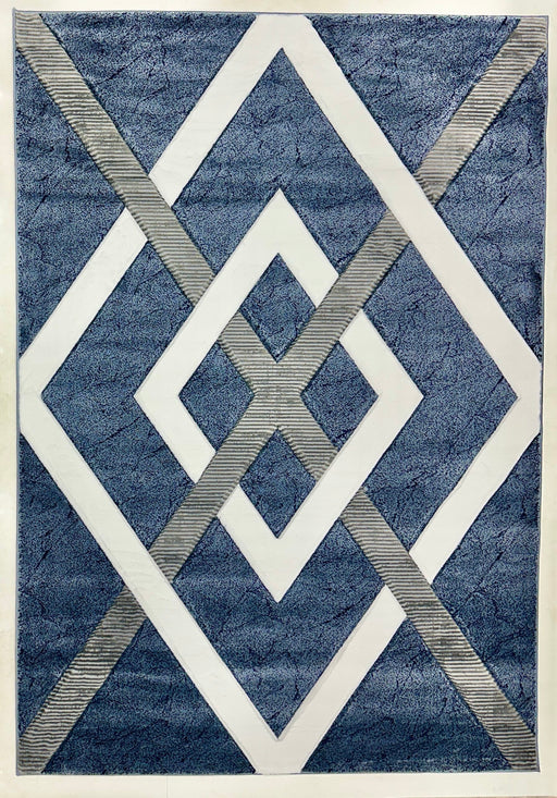 ORION Rug DESIGN 8855 Navy 8x11 (7'8x10'8")"